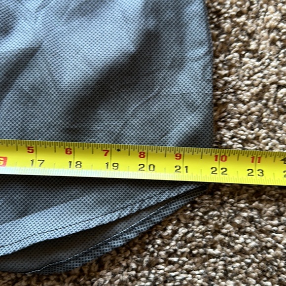 MTAILOR | New Black Button Down Dress Shirt Tailored Fit 17” x 34” - Picture 6 of 8